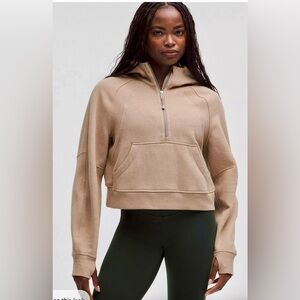 Lululemon oversized half-zip hoodie. Brand new.